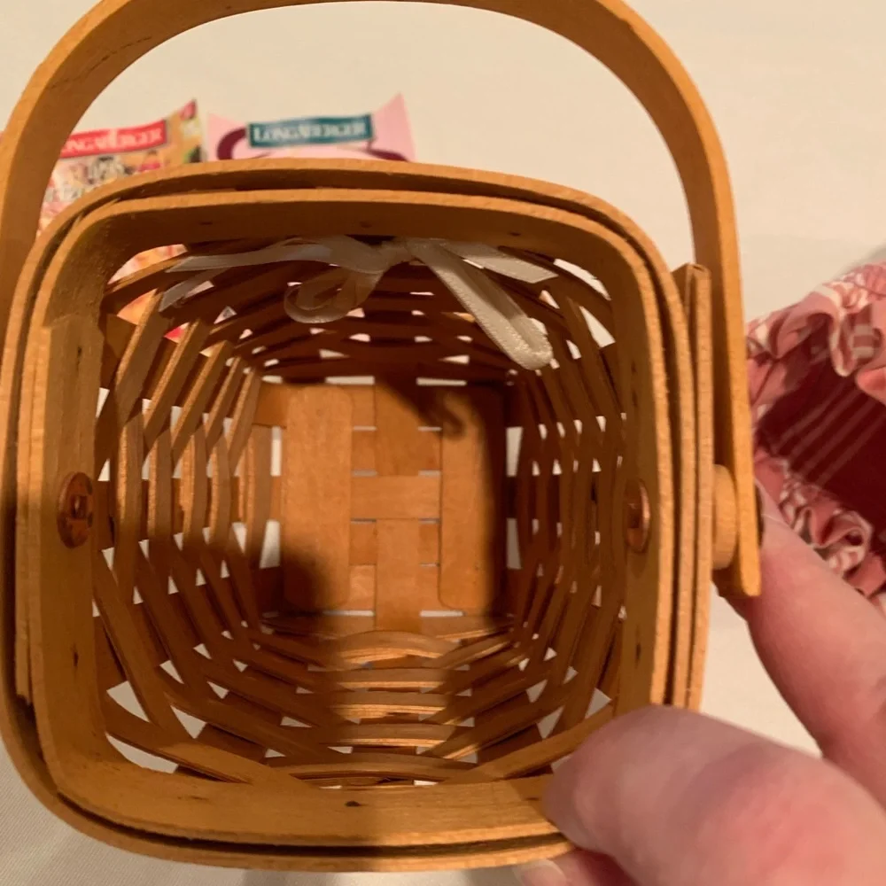 Longaberger 1998 Horizon Of Hope Cancer Basket. 4th In The Series.